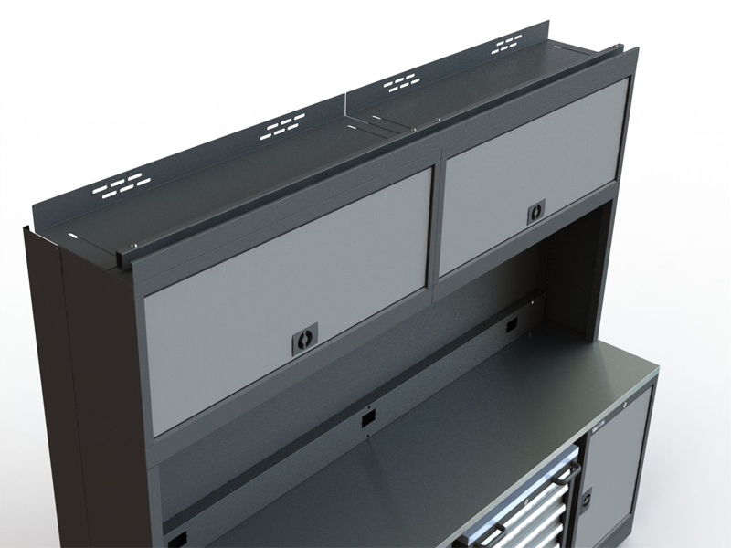 Above Bench Storage by Boscotek