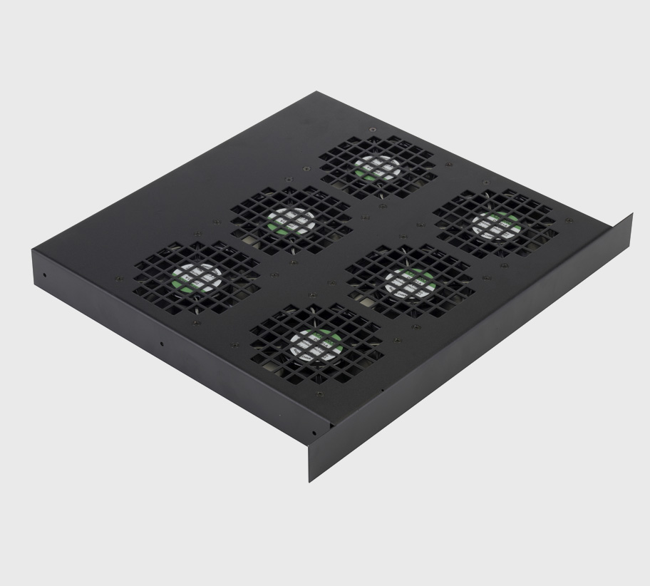 1RU Panel Fan Trays by Argent