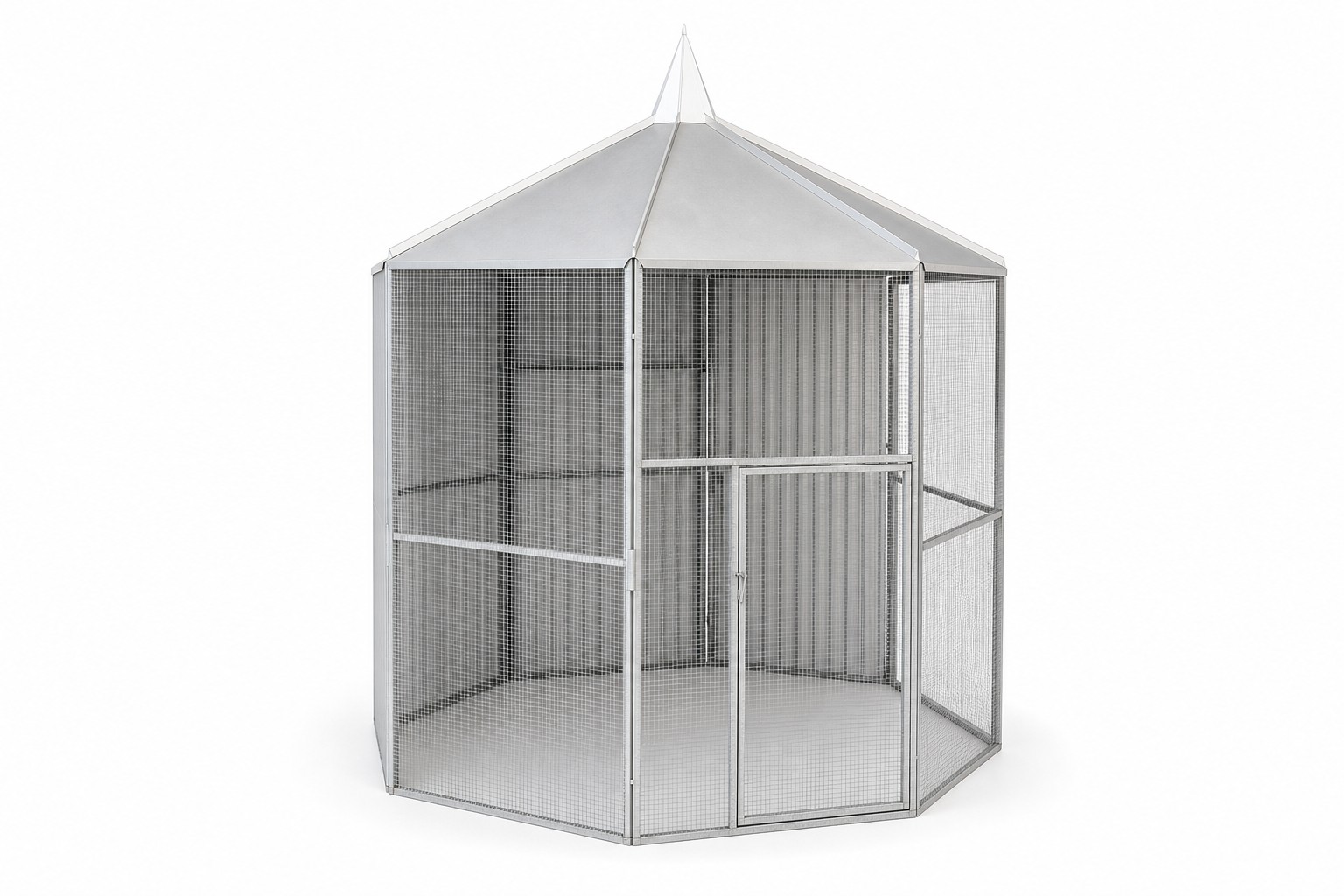 Grand Pinnacle Octagonal Aviary by Bonwick & Co