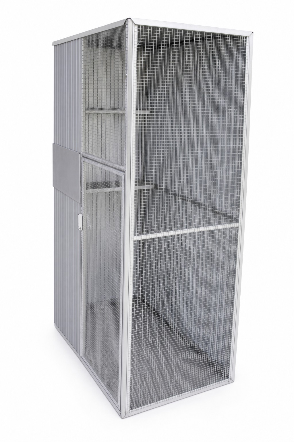 Tall Single-Bay Aviary by Bonwick & Co