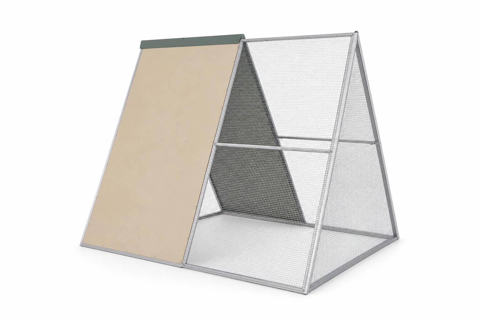 Open-Gable A-Frame Hutch by Bonwick & Co