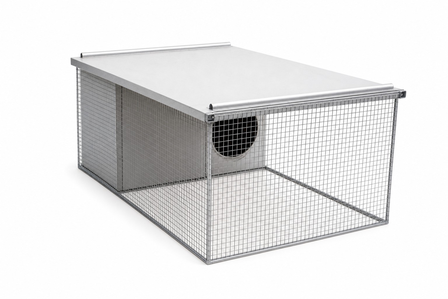 Extended Flat-Roof Hutch by Bonwick & Co