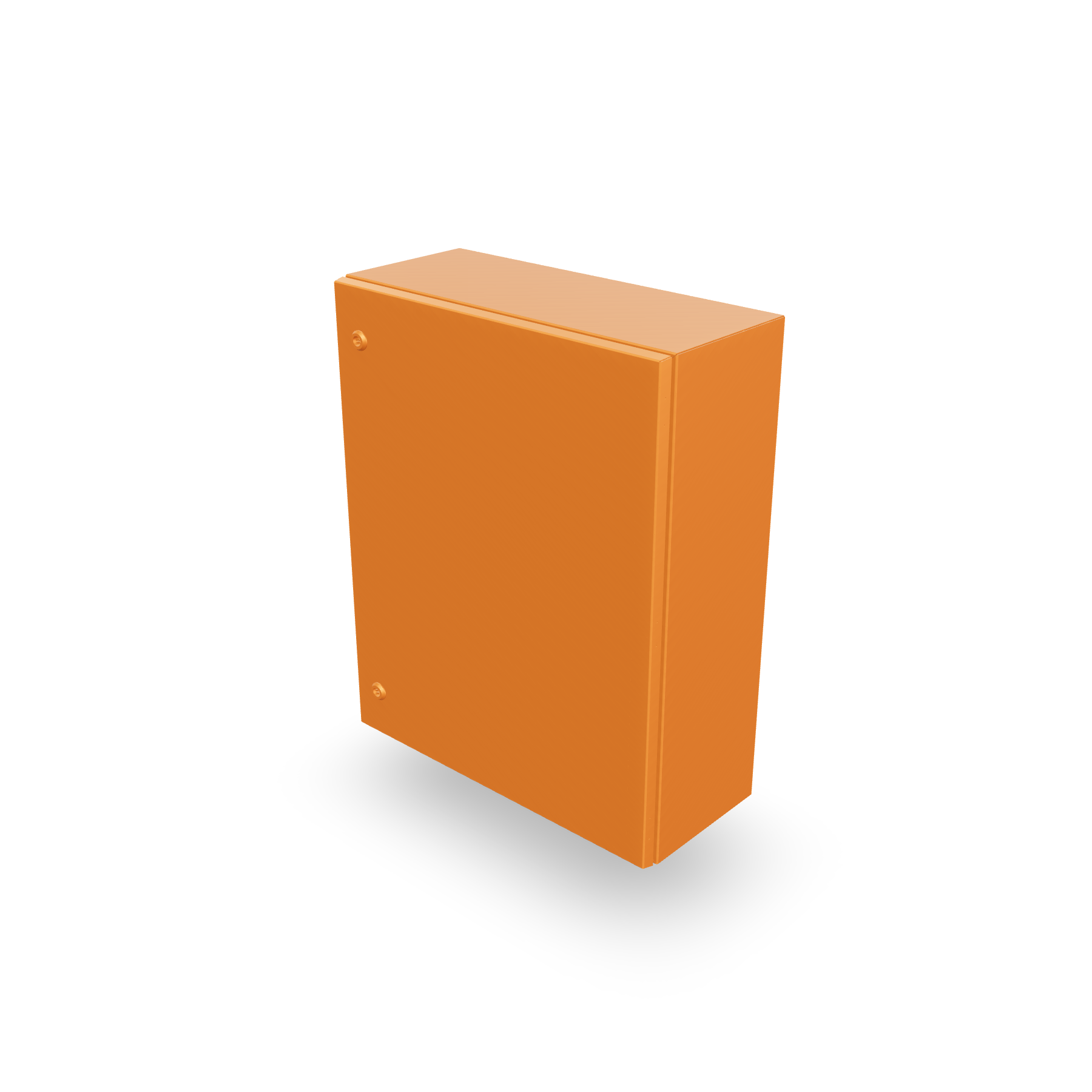 Empco Industrial Enclosure (Electric Orange) — 1000 × 800 × 355mm