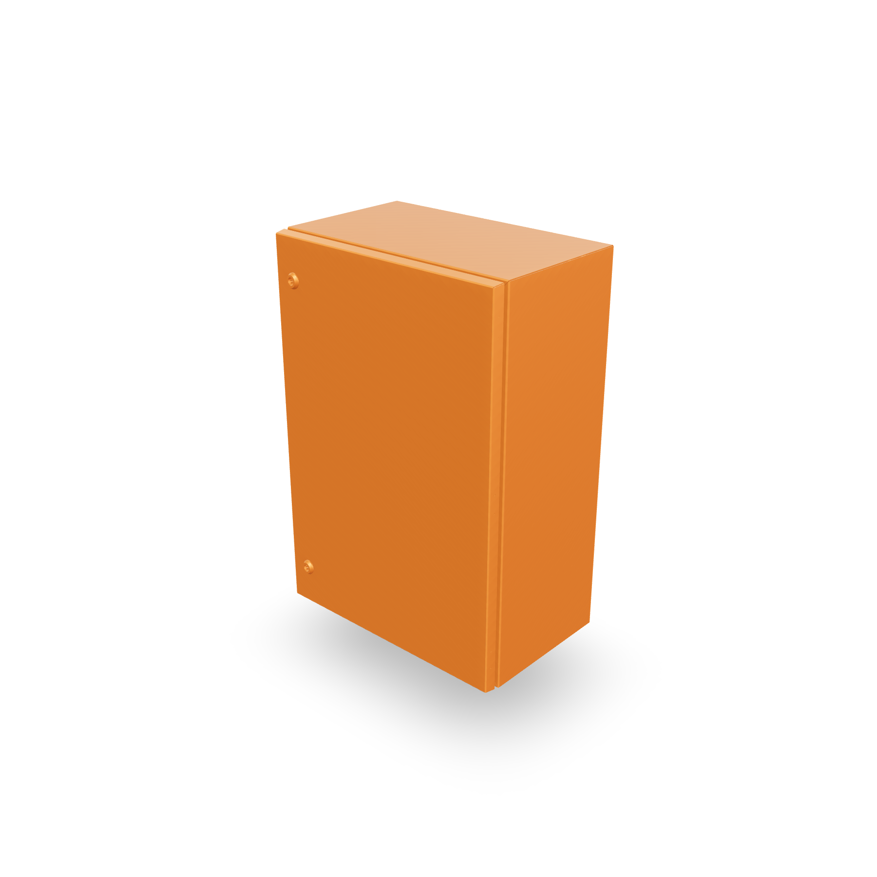 Empco Industrial Enclosure (Electric Orange) — 600 × 400 × 255mm