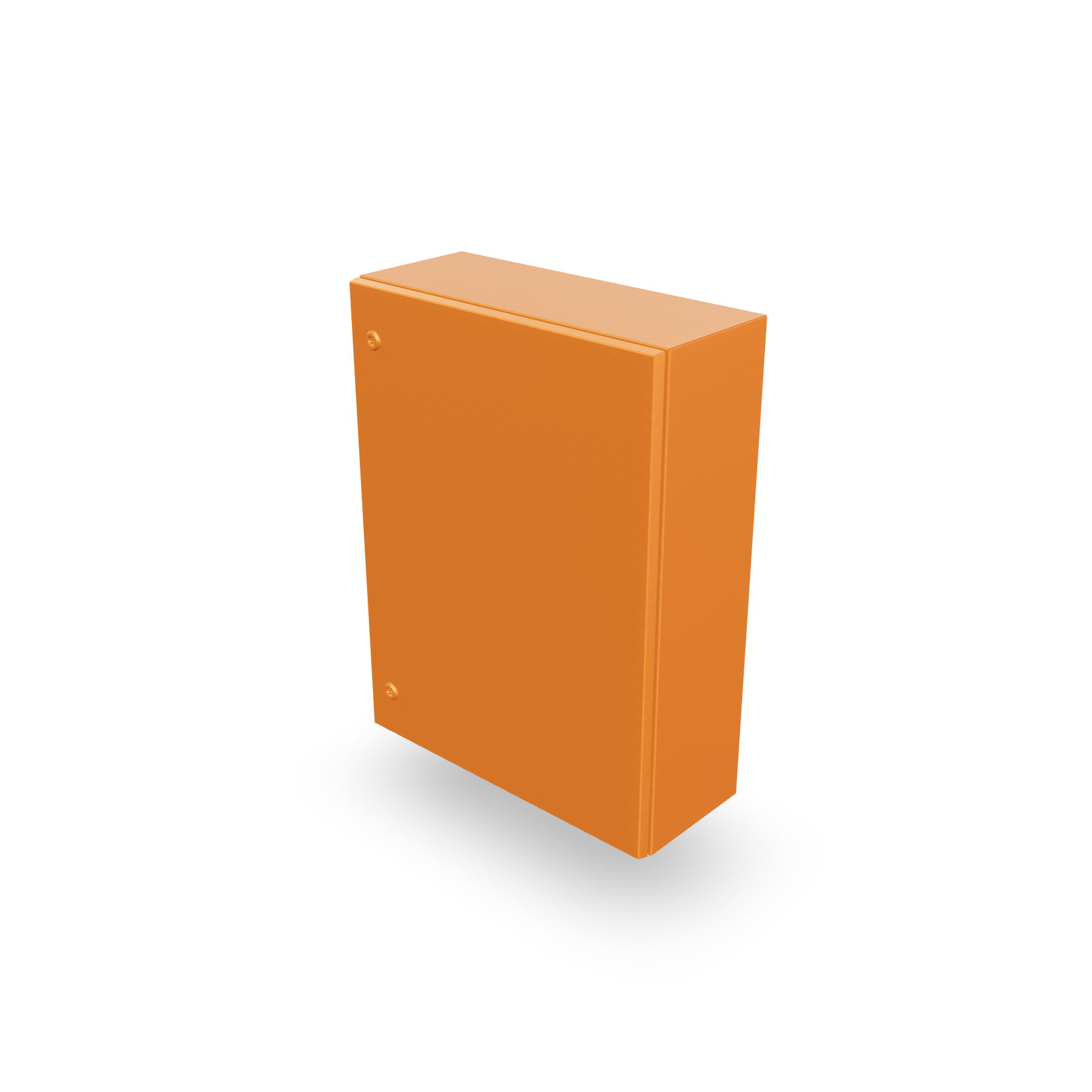 Empco Industrial Enclosure (Electric Orange) — 800 × 600 × 255mm
