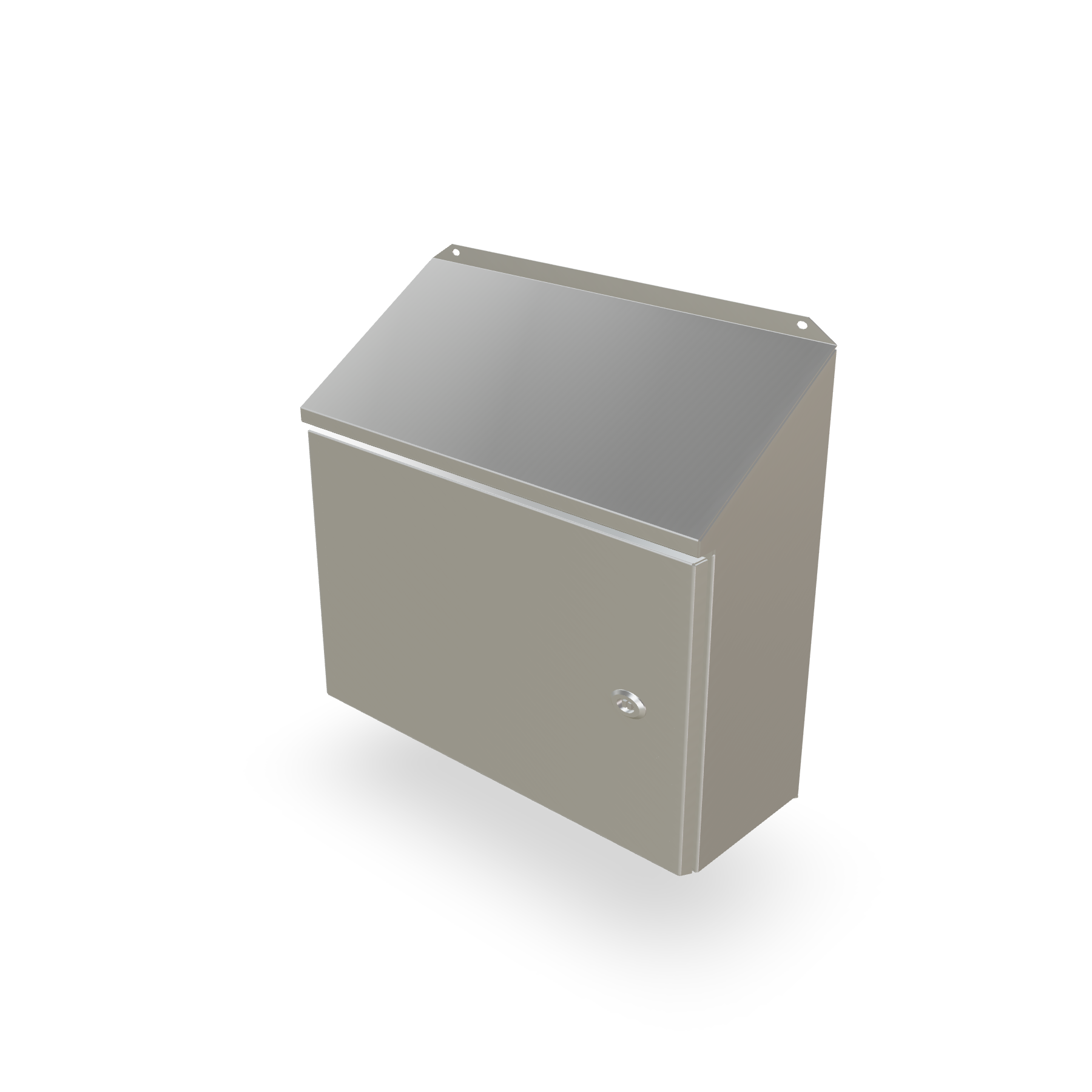 Empco Stainless Sloping Roof Enclosure — 400 × 400 × 155mm
