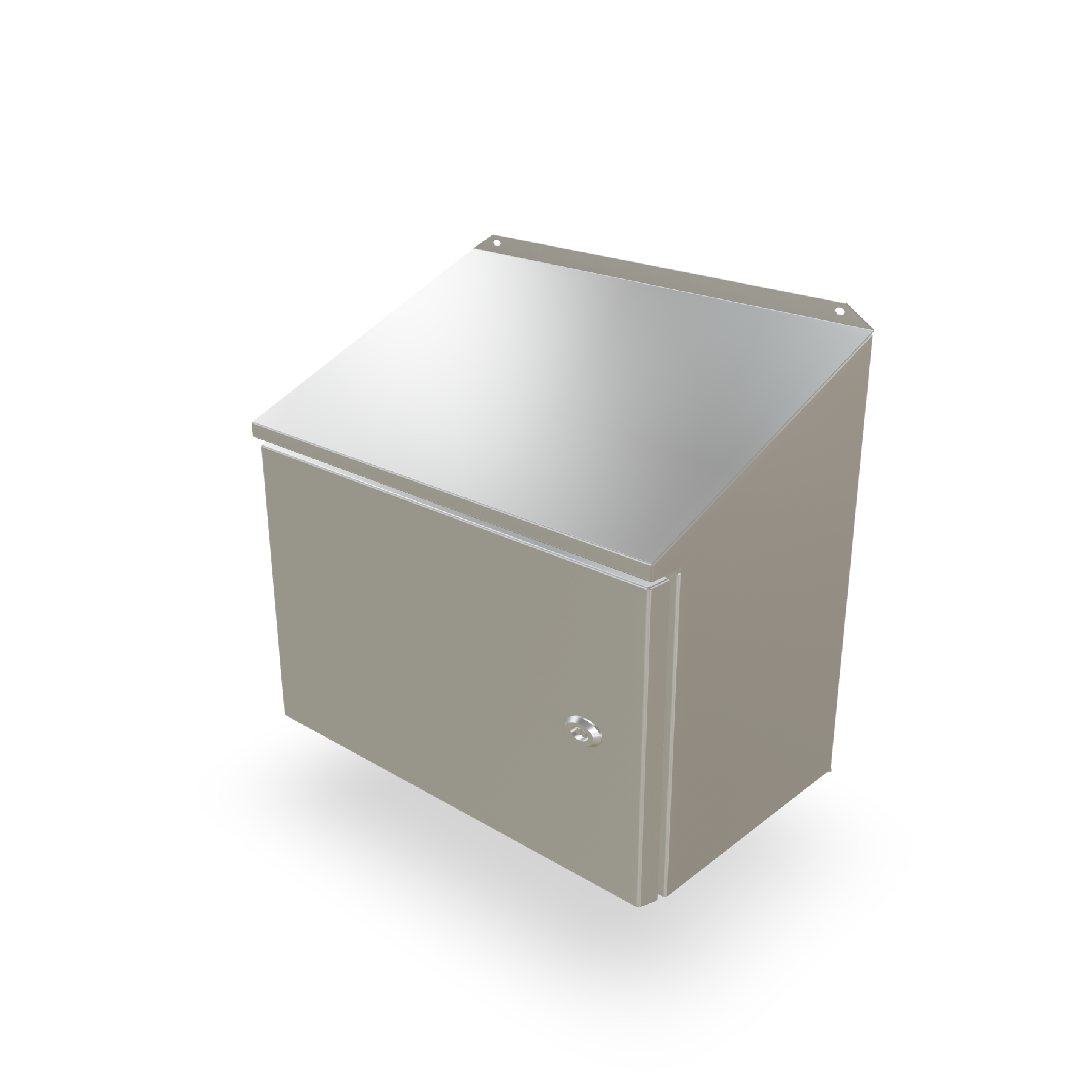 Empco Stainless Sloping Roof Enclosure — 400 × 400 × 255mm