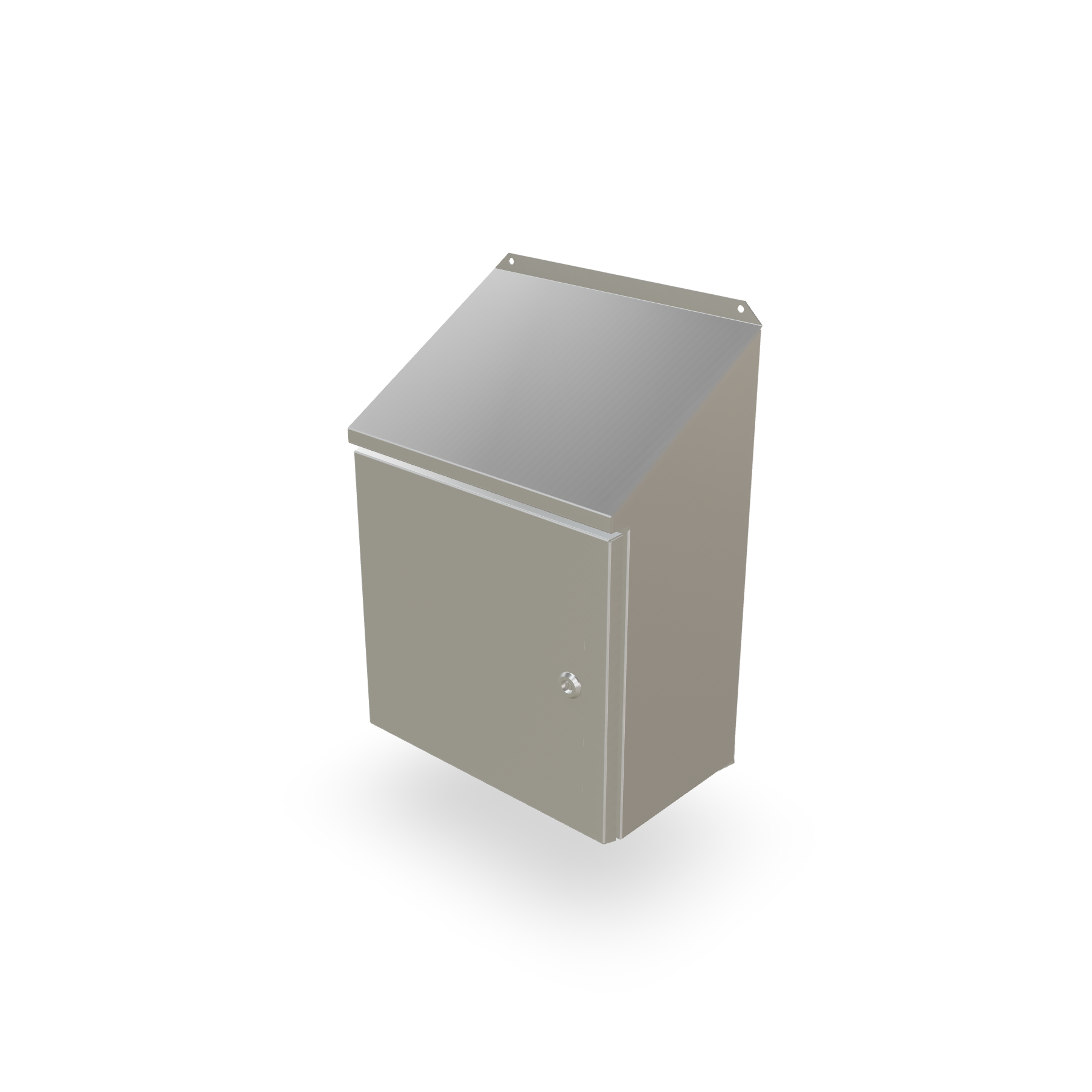 Empco Stainless Sloping Roof Enclosure — 580 × 400 × 255mm