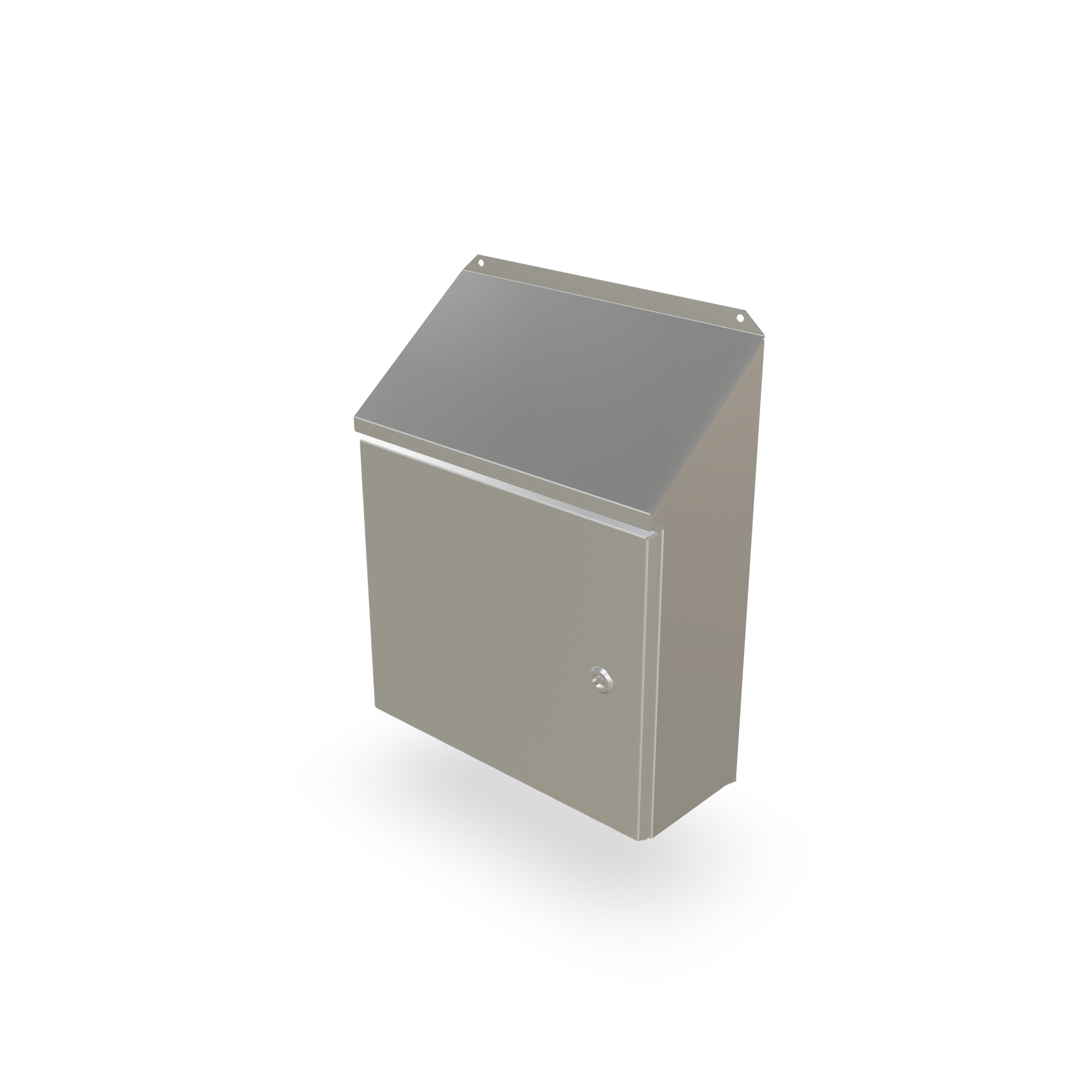 Empco Stainless Sloping Roof Enclosure — 800 × 580 × 255mm
