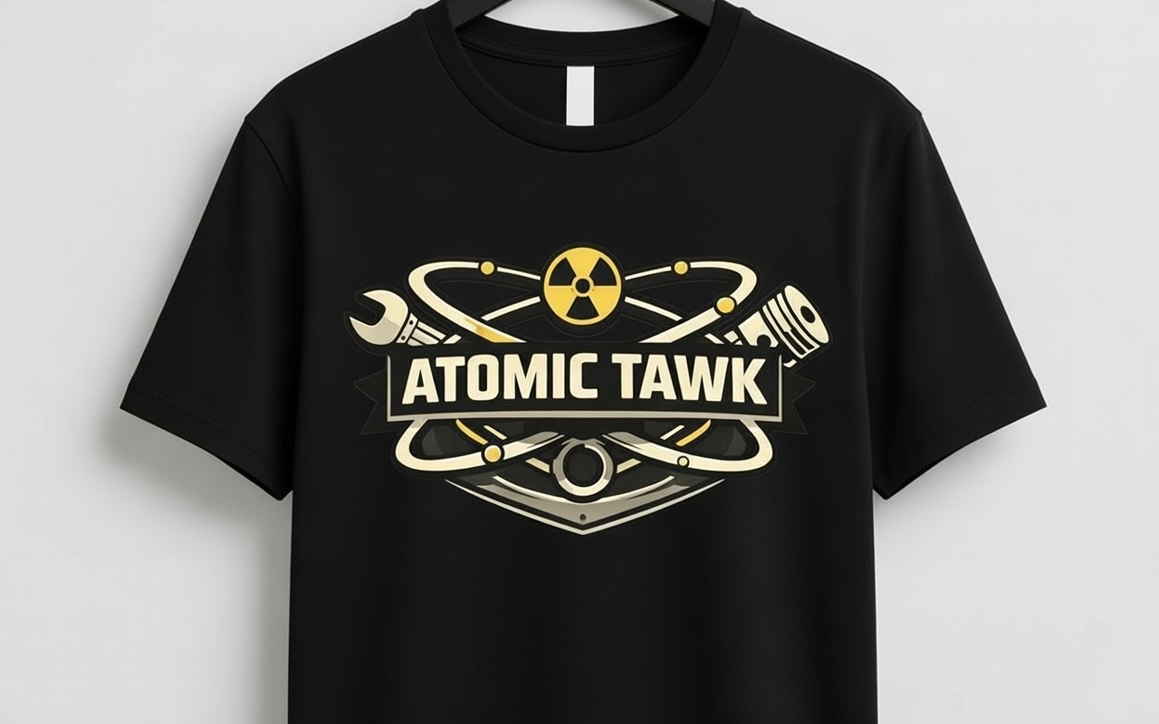 Logo Tee by Atomic Tawk