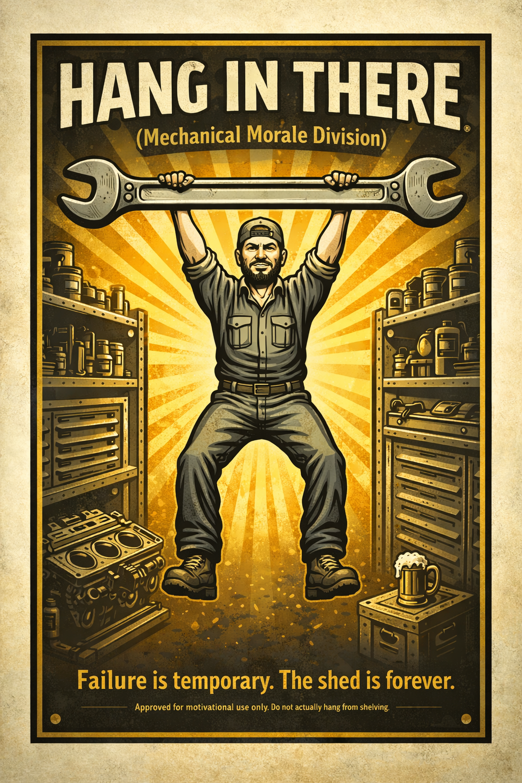The Shed Poster by Atomic Tawk