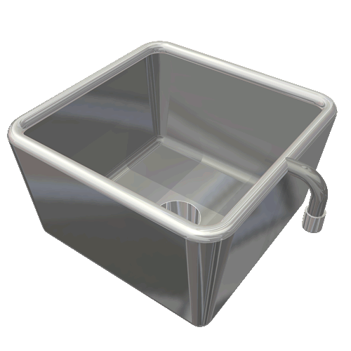 Weld In Flushline Flushing Bowl | FFB2WELD by SMC Stainless