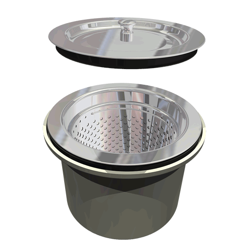 Basket Waste | ISW125 by SMC Stainless