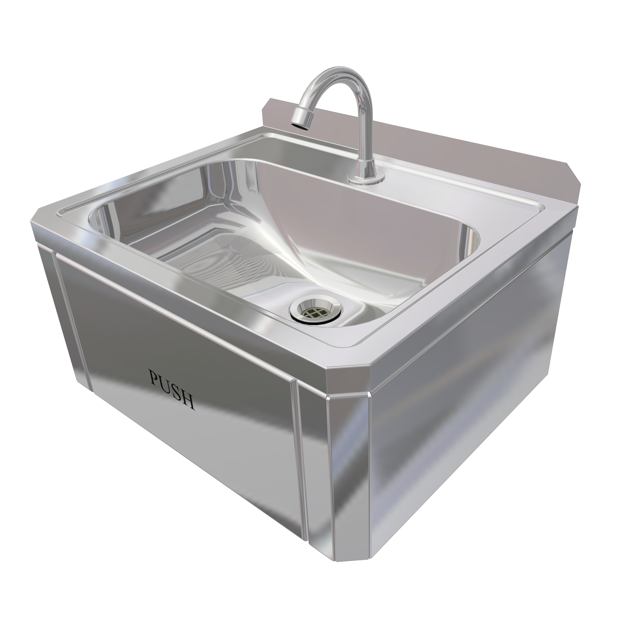 Knee Operated Basin | KOWB2 by SMC Stainless