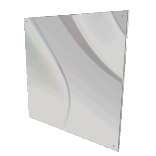 Timber Backed Mirror | SSMB by SMC Stainless