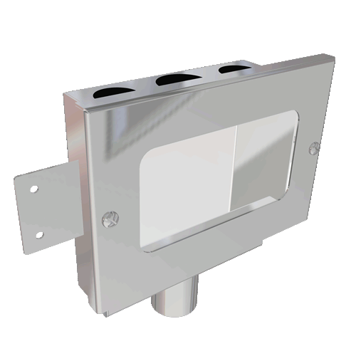Recessed In Wall Tundish | TURE1A by SMC Stainless