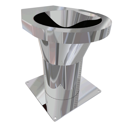 Long Drop Pan | WCLD by SMC Stainless