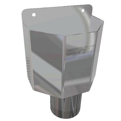 Wall Mounted Tundish | WMT1 by SMC Stainless