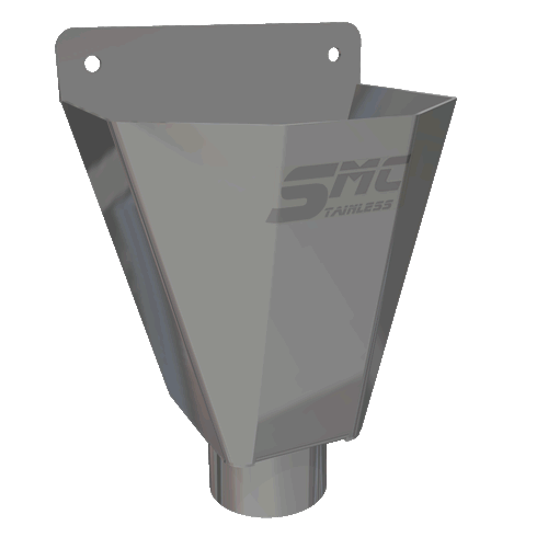 Wall Mounted Tundish | WMT5 by SMC Stainless