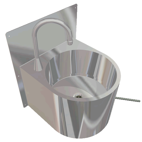 Knee Operated Wash Station | WSR1 by SMC Stainless