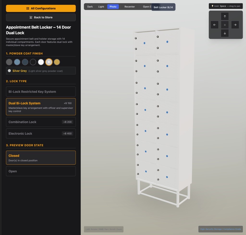 Secure Storage for Law Enforcement