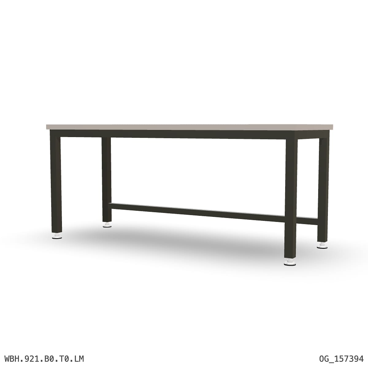Heavy Duty Workbench 2100mm — Laminated Timber (42mm HDF) by Boscotek