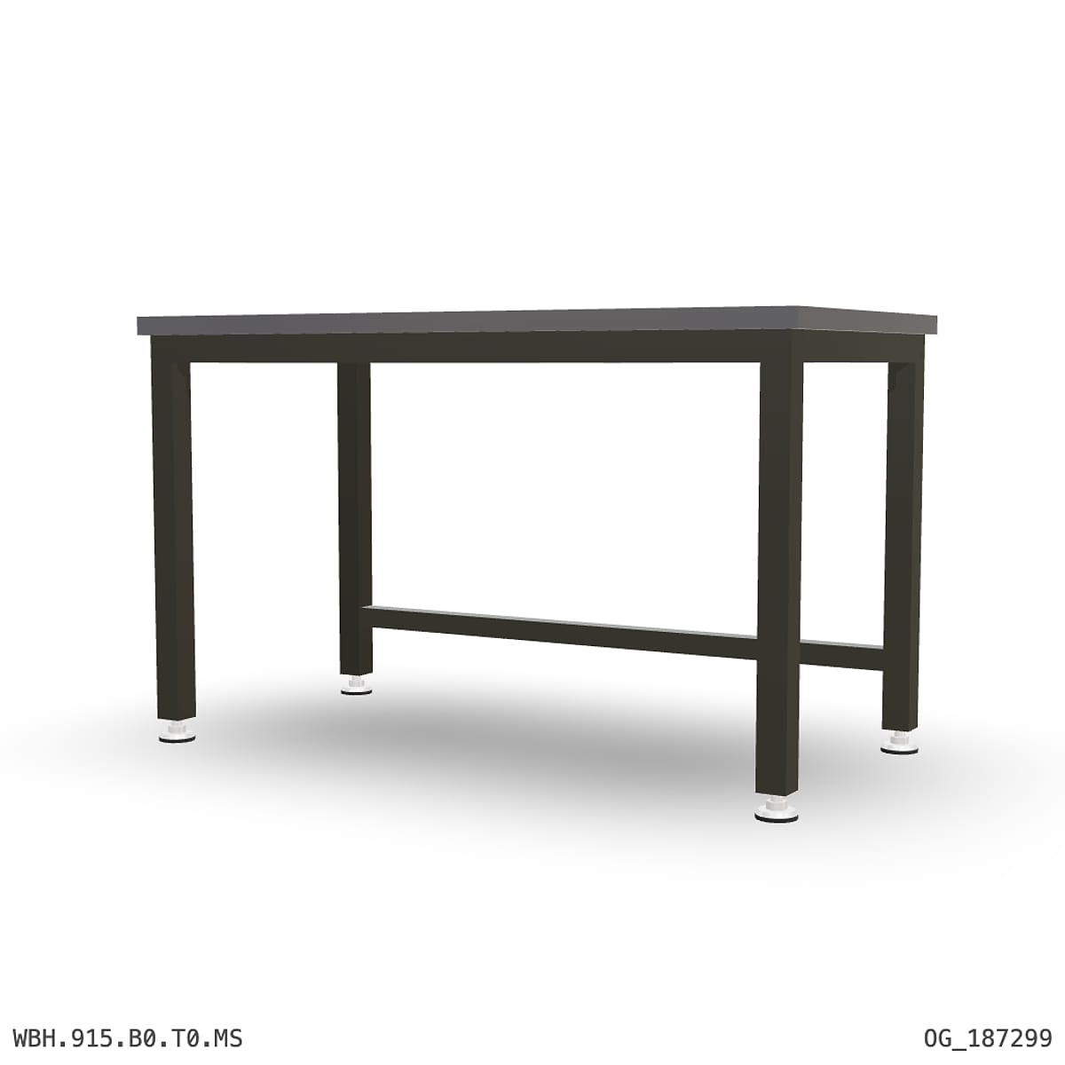 Heavy Duty Workbench 1500mm — 2mm Mild Steel by Boscotek