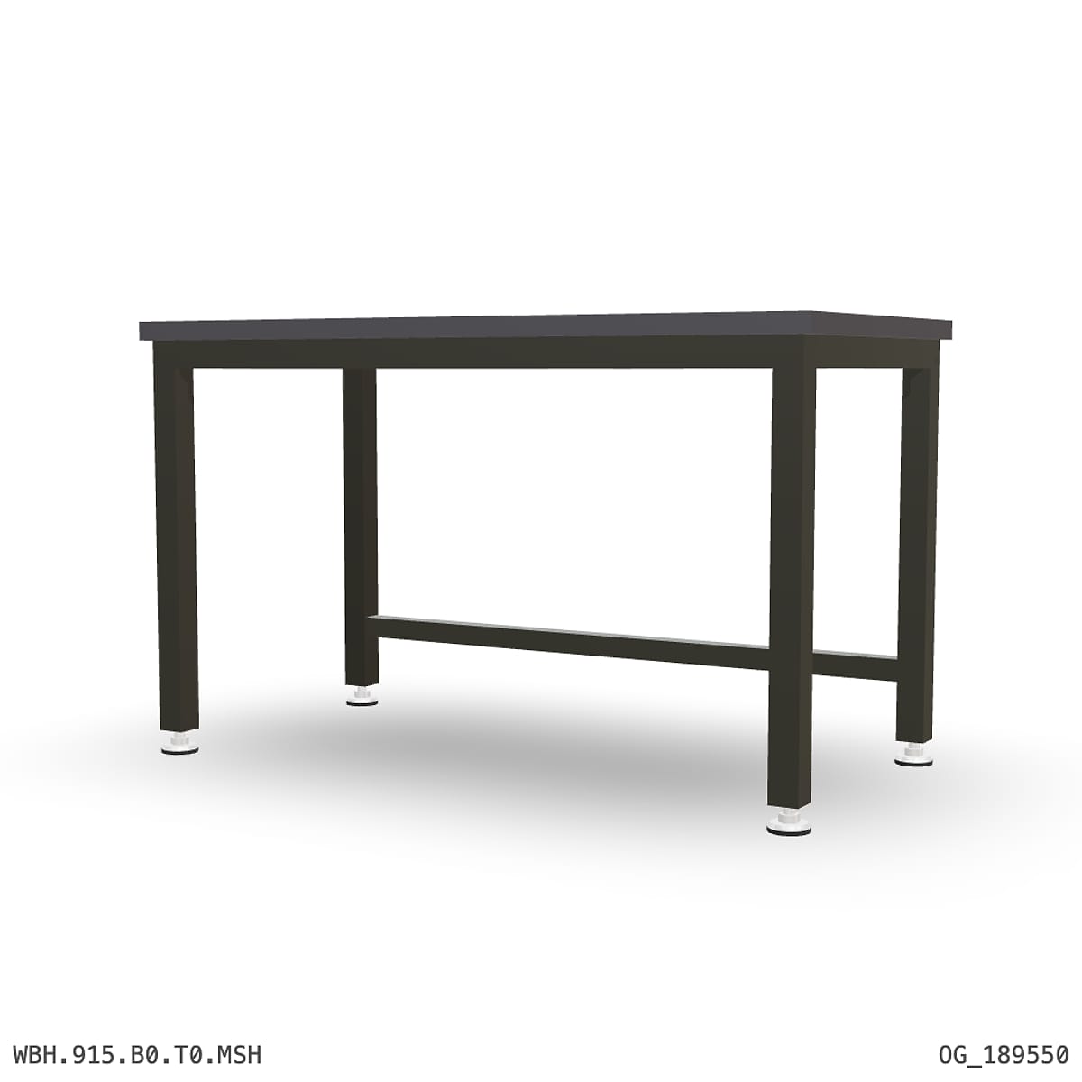 Heavy Duty Workbench 1500mm — 3mm Mild Steel (Heavy) by Boscotek