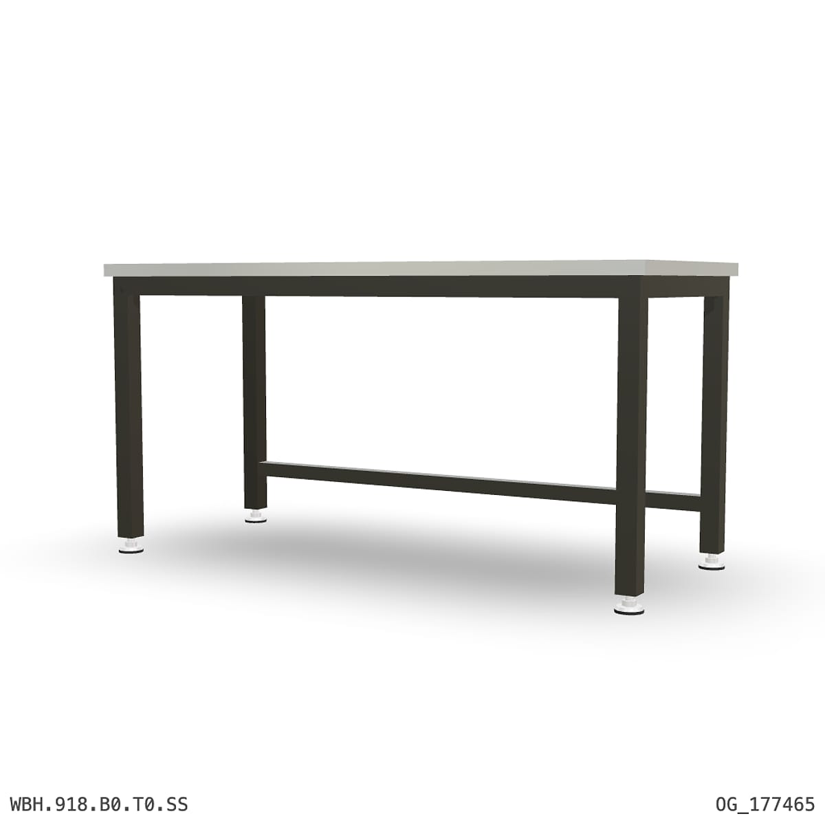 Heavy Duty Workbench 1800mm — Stainless Steel (1.2mm 304) by Boscotek