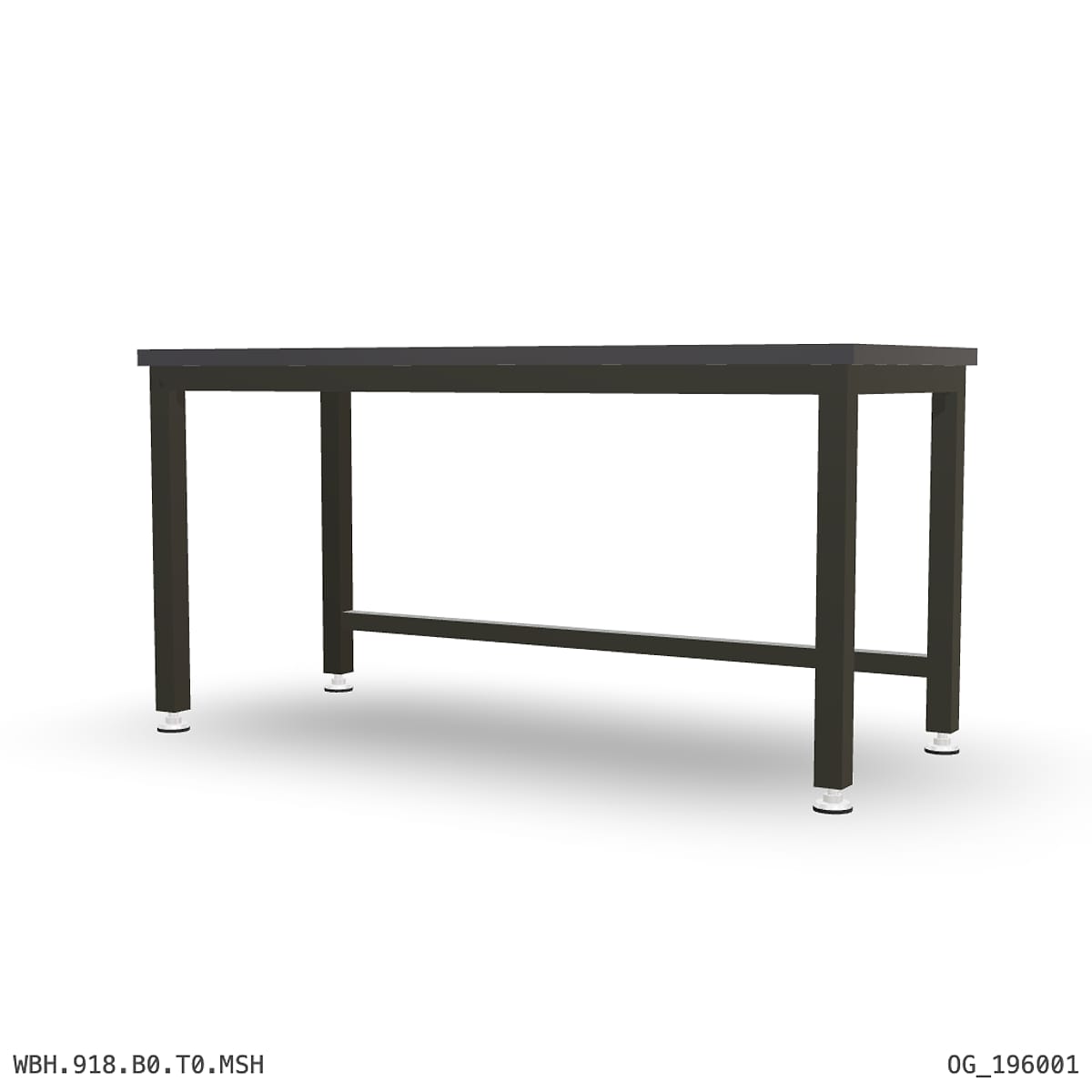 Heavy Duty Workbench 1800mm — 3mm Mild Steel (Heavy) by Boscotek