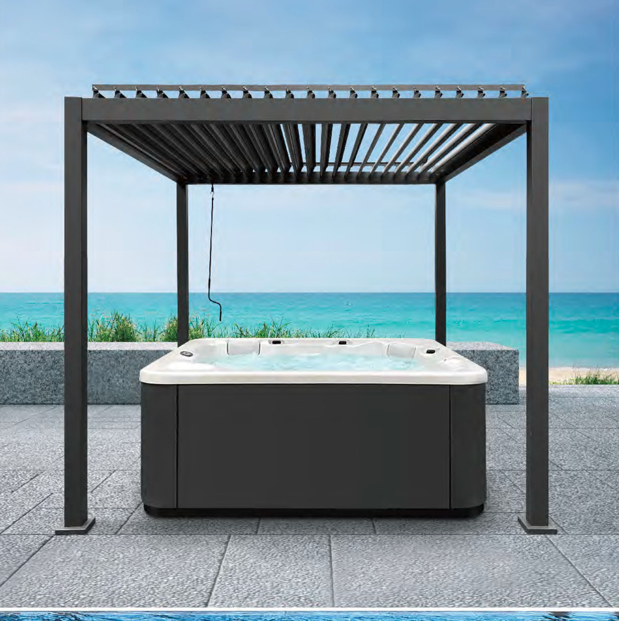 OMH-1000 Classic Aluminium Pergola by OPIE Hub
